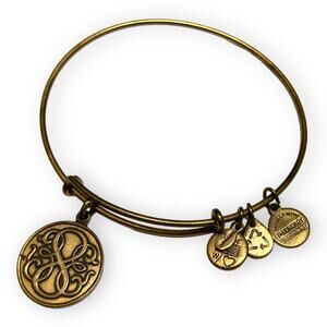 Alex & Ani Path of Life Bracelet Gold Tone Copper Bracelet Energy+